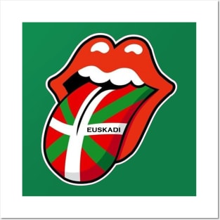 Ikurriña flag Basque country Spain Posters and Art